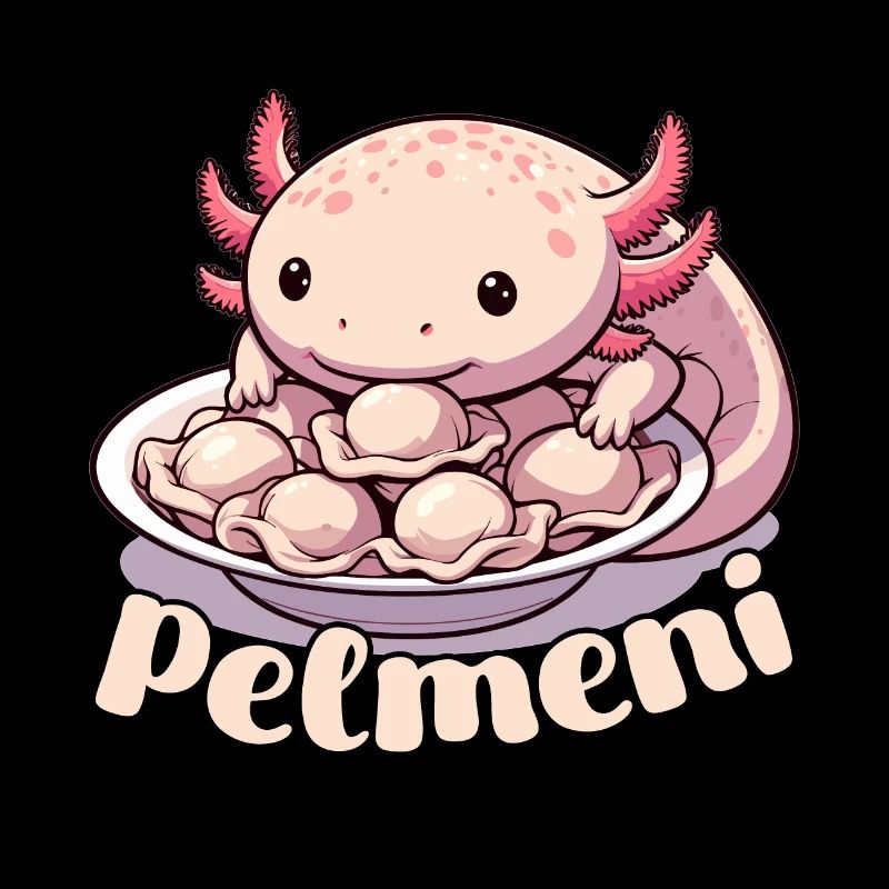 Axolotl Pelmeni Cadeau mignon