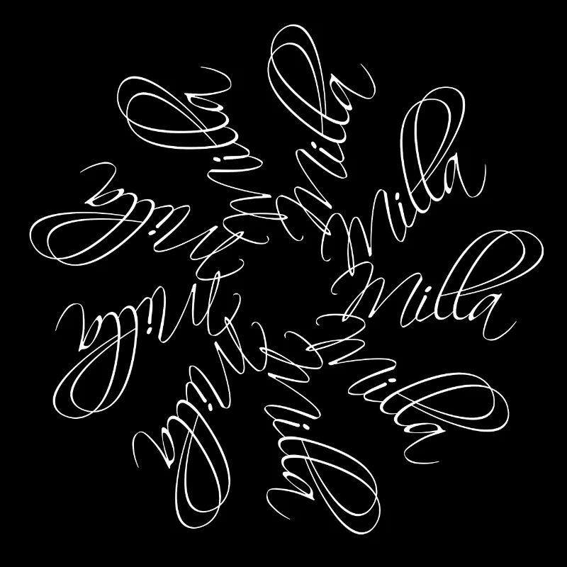 Milla Name Mandala