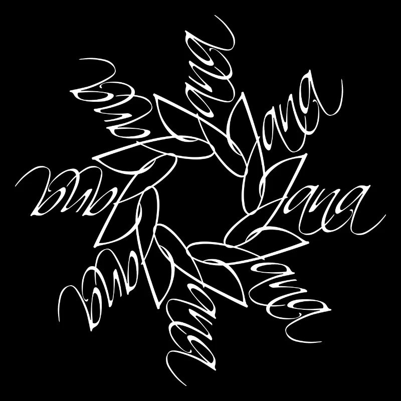 Jana Name Name Mandala