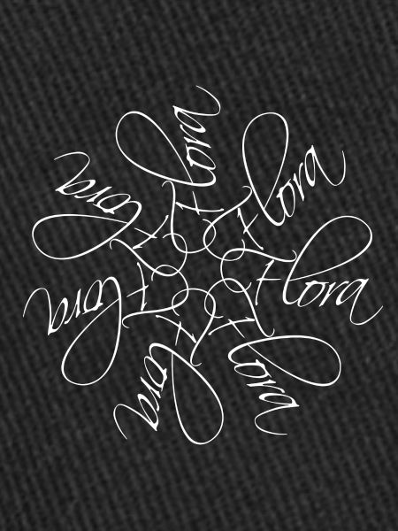 Flora Name Mandala