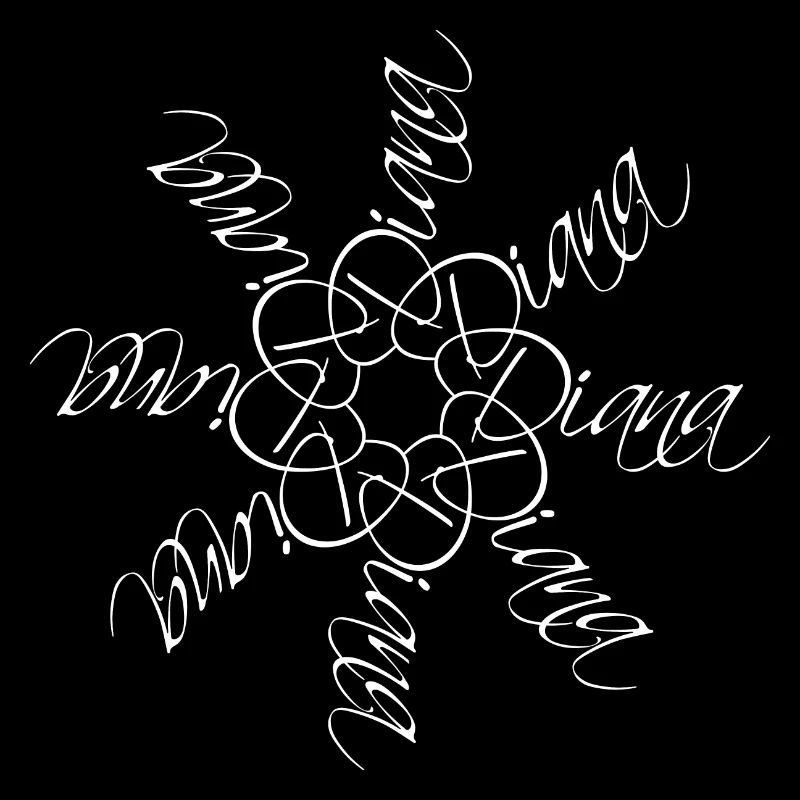 Diana Nom Nom Mandala