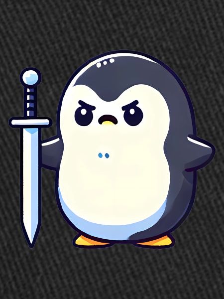 Tiny Penguin Warrior
