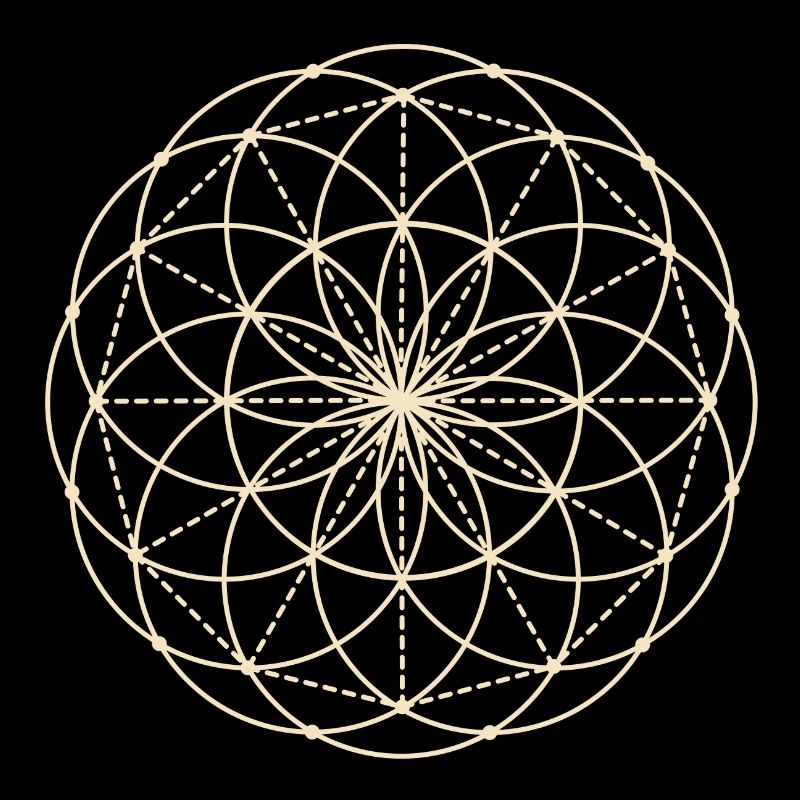 Sacred Geometry Flower
