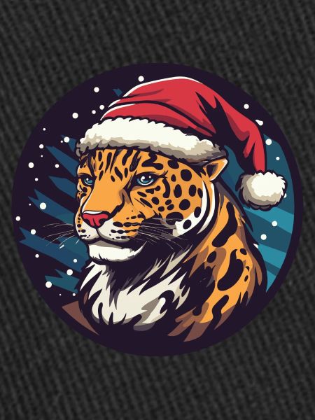 Animal de Noël léopard
