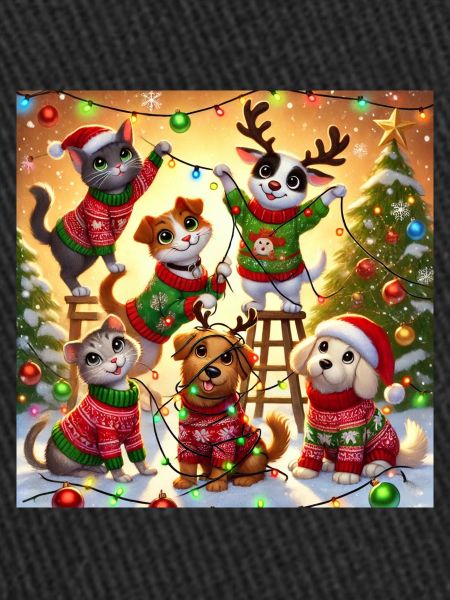 Funny Christmas Animals
