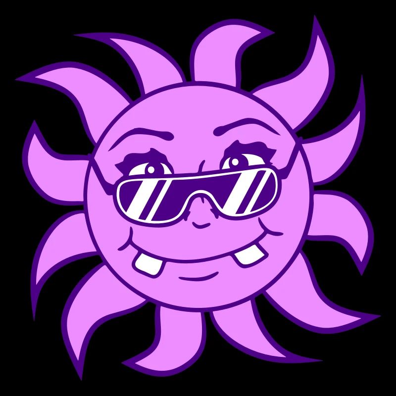 Soleil Funny Face Smile Comic Lunettes de soleil