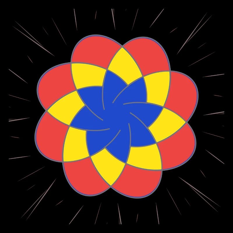 Abstrakte mit einen Mustern