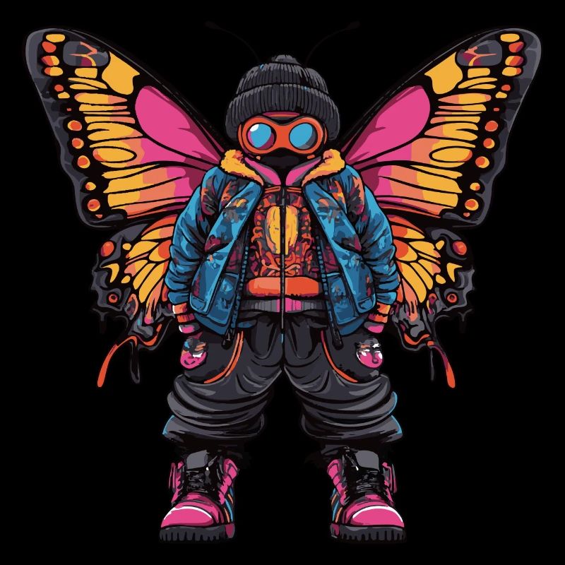 Papillon Mode Hiver