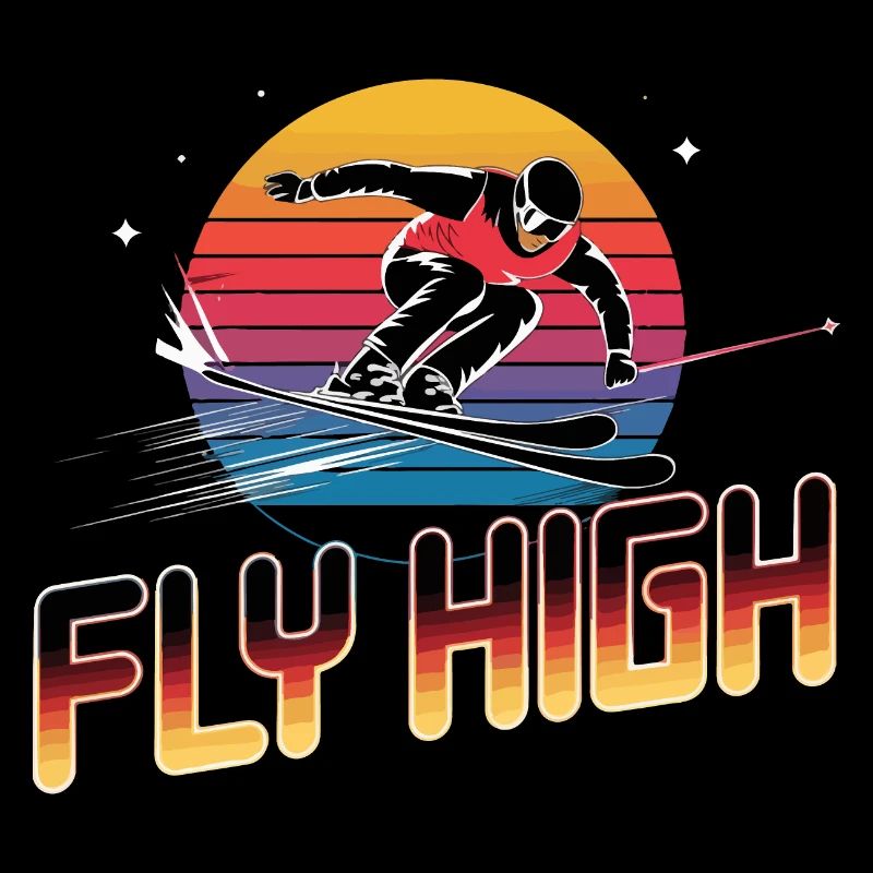 Fly High Freestyle Skier