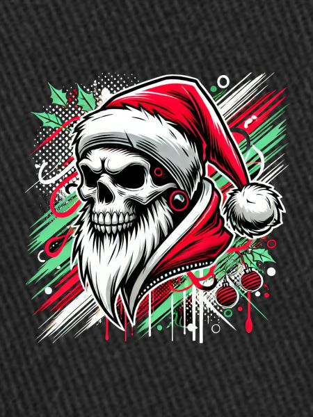 Crâne de joyeux Noël