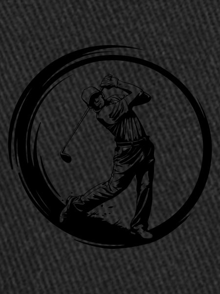 Silhouette de golfeur