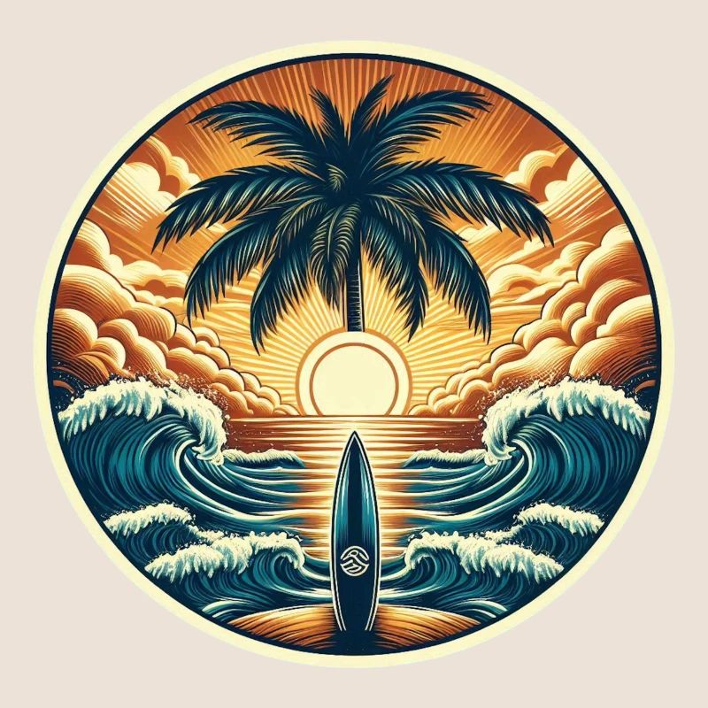 Logo du surfeur