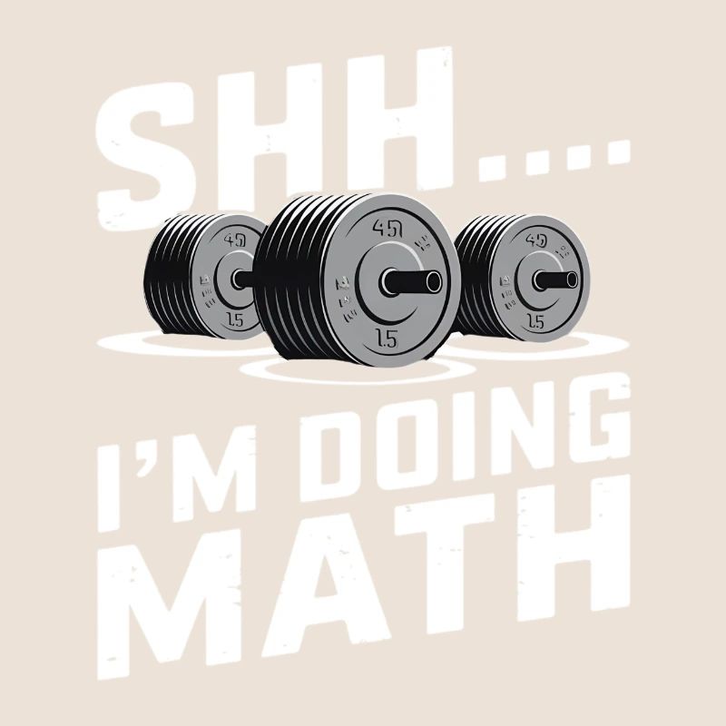 "Chut... Je fais des maths" Funny Gym