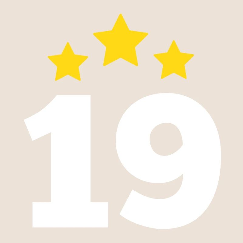 19 Year Old Star - 19th Anniversary Gift