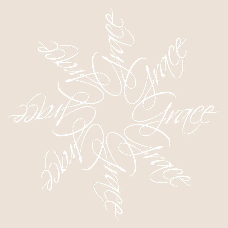 Grace Word Name Name Mandala