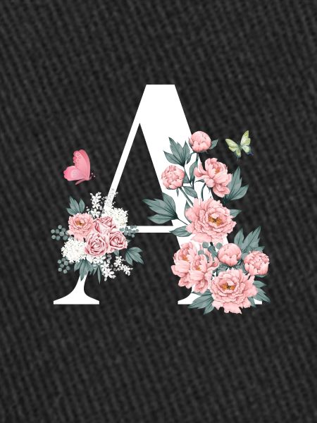 Pink Floral Letter