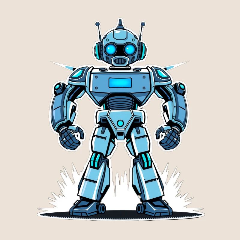Cyber-Roboter – High-Tech Power