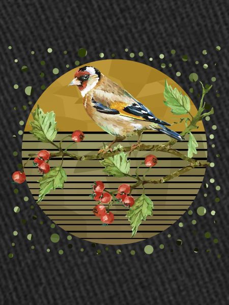 Bunter Vogel