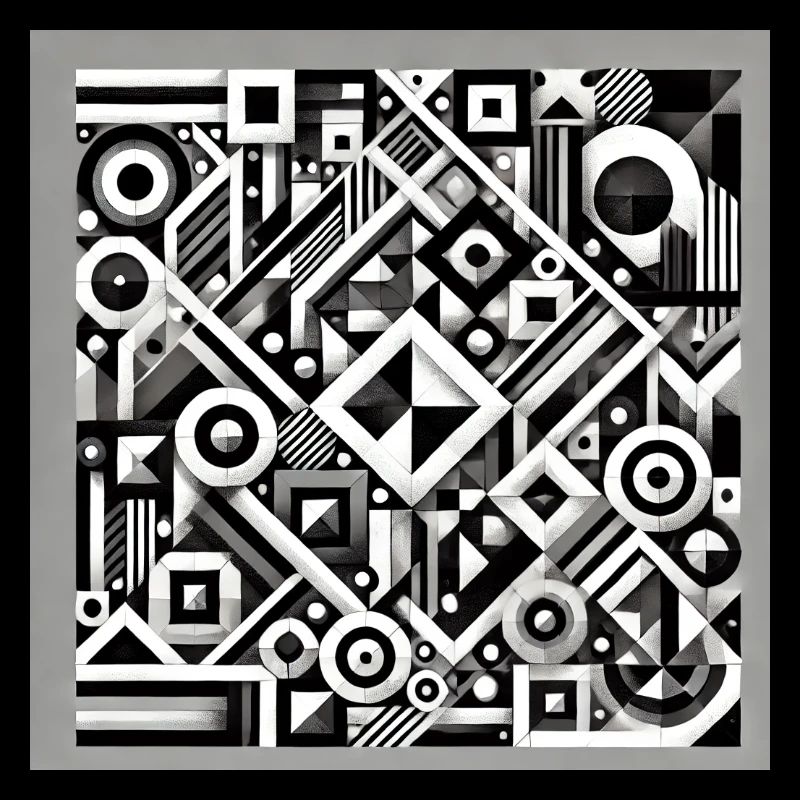 Black and white chaos