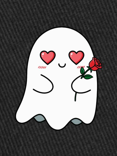 Ghost with Rose