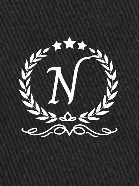 Lettre n couronne