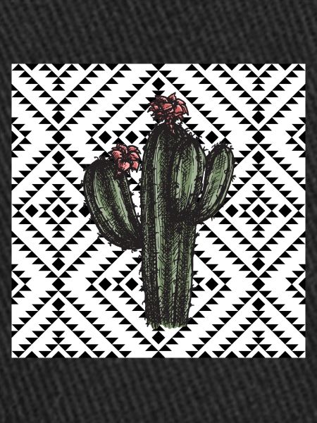 Cactus Geometric Pattern Design