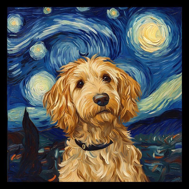 Goldendoodle Golden Doodle Van Gogh