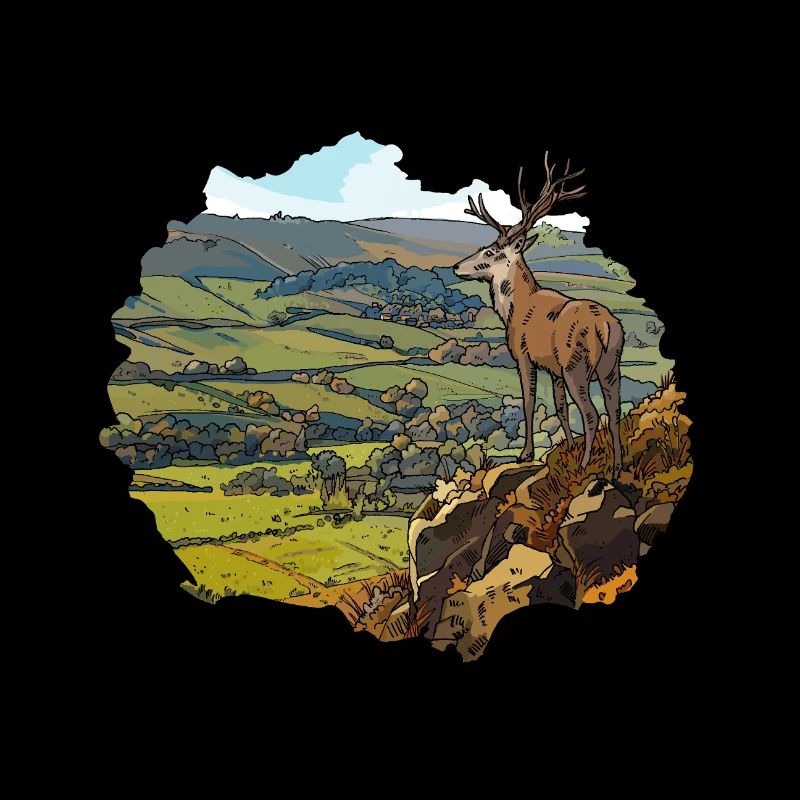 Le Cerf dans la Vallée
