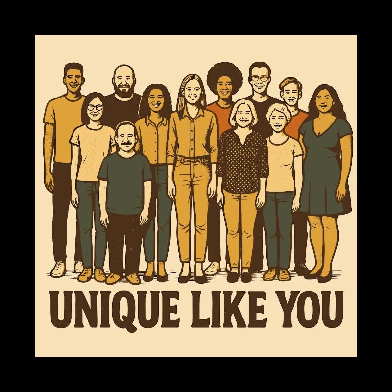 Unique like you einmalig wie du