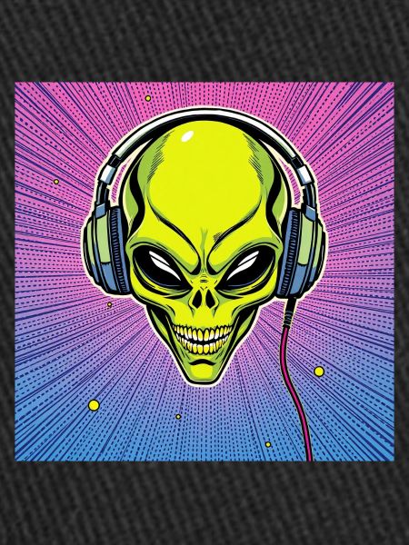 Casque Alien Skull