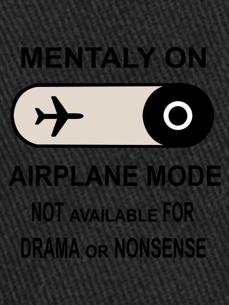 Mentally on Airplane Mode