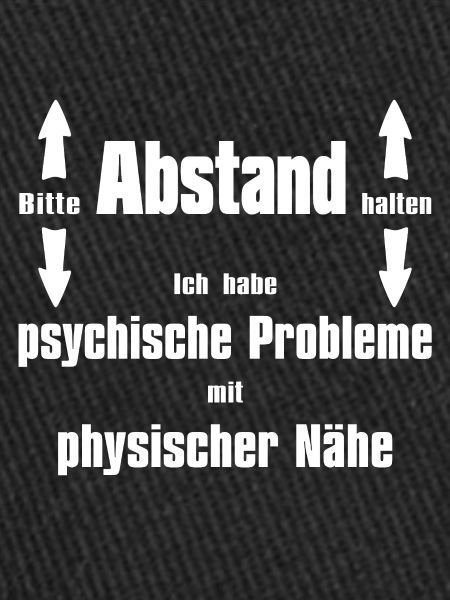 Bitte Abstand halten