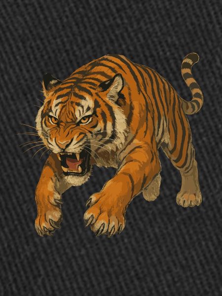 Angry Tiger