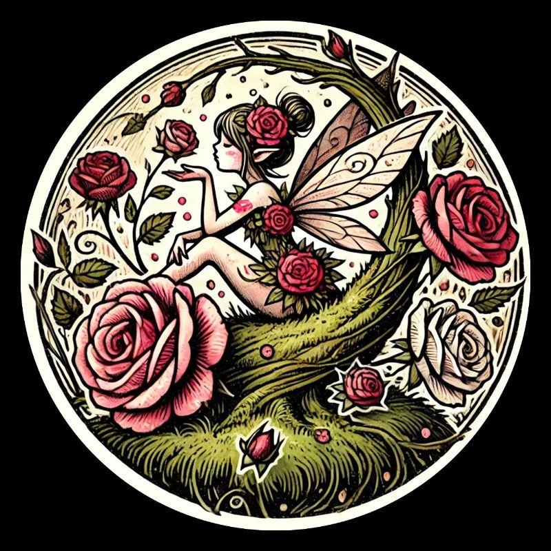 Vintage Rose Fee