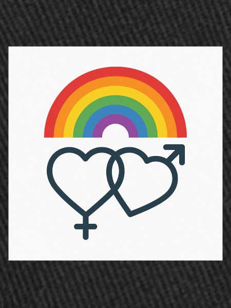 #LGBTQLove #PrideHearts #RegenbogenLiebe #Freigest