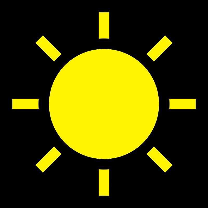 Wetter-Symbol - so