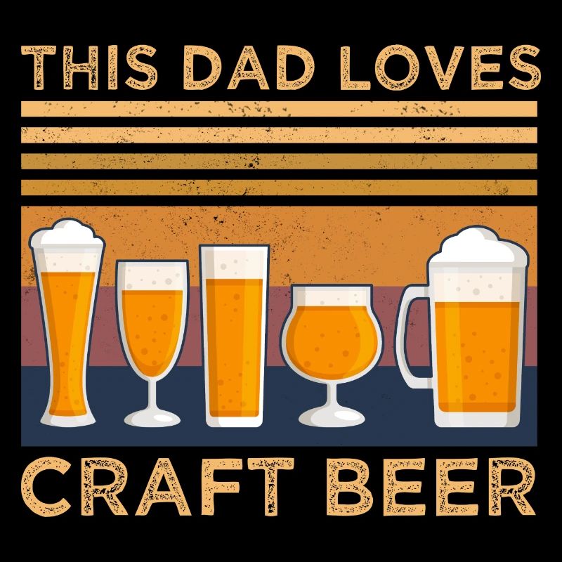 Vatertag This Daddy Loves Crafts Bier