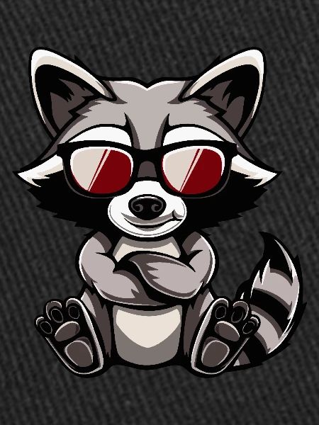 Raccoon Cool Comic