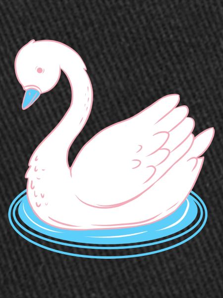 Trans Pride Swan