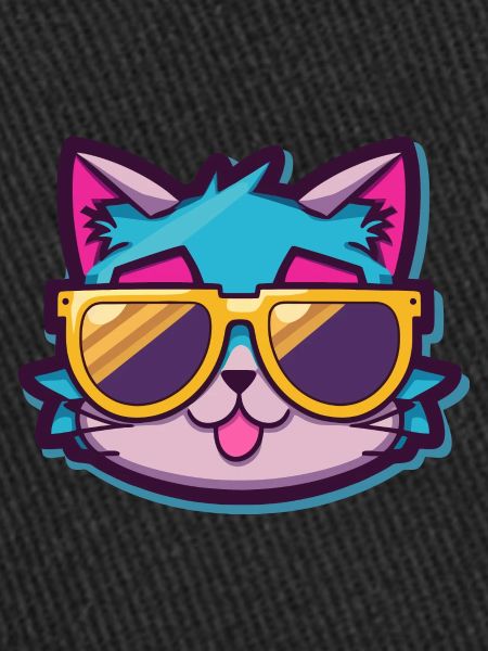 Cool cat with sunglasses