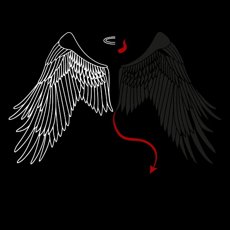Welcher wird mich heute führen – Angel Demon Devil