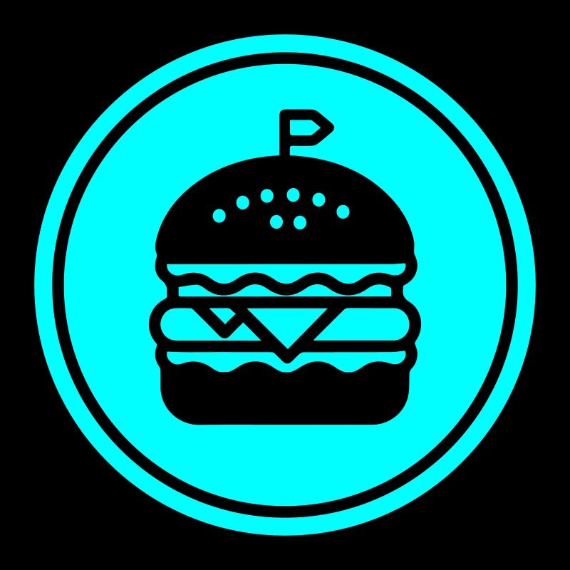 Cercle d'icônes de hamburger