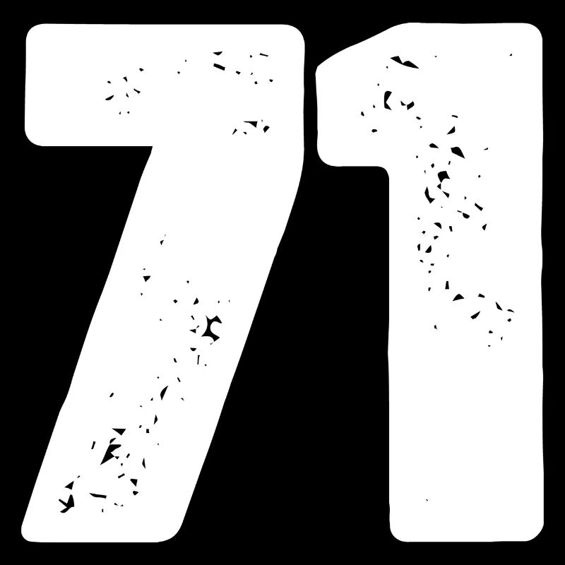 71 Maillot numéro
