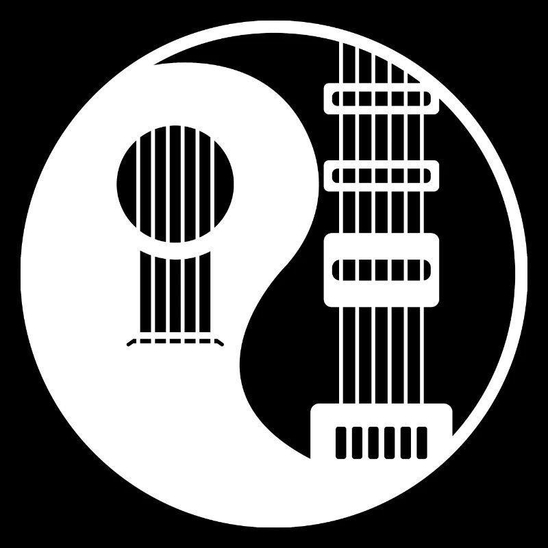 Yin Yang Gitarre Logo