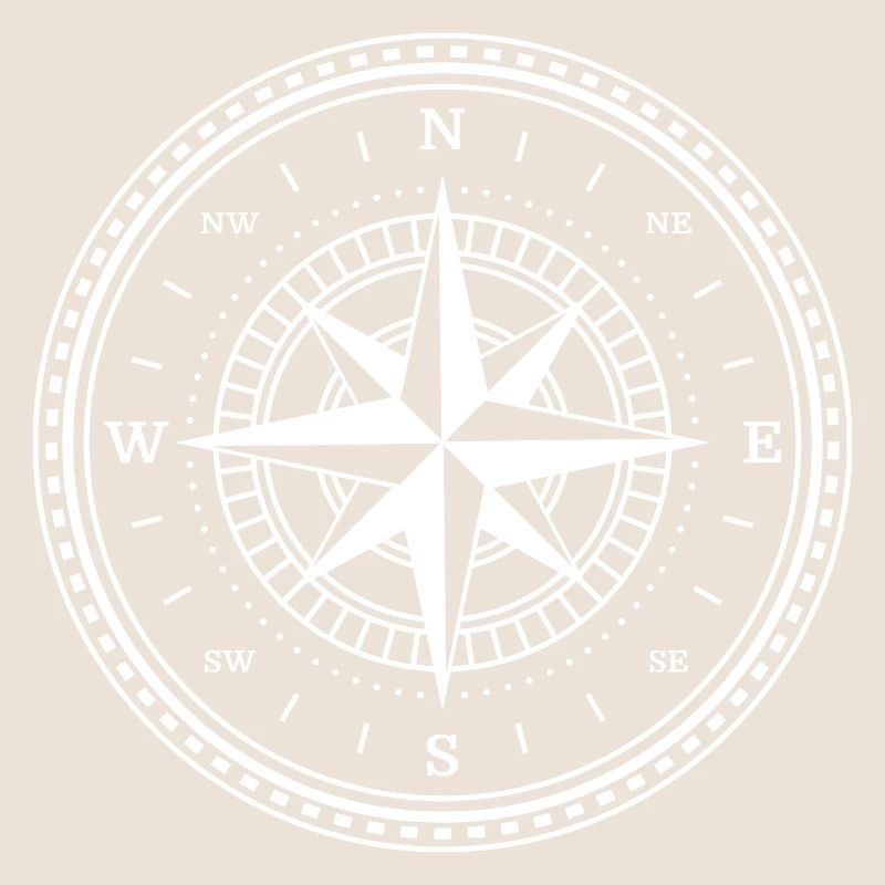 Wind Rose Compass Navigation