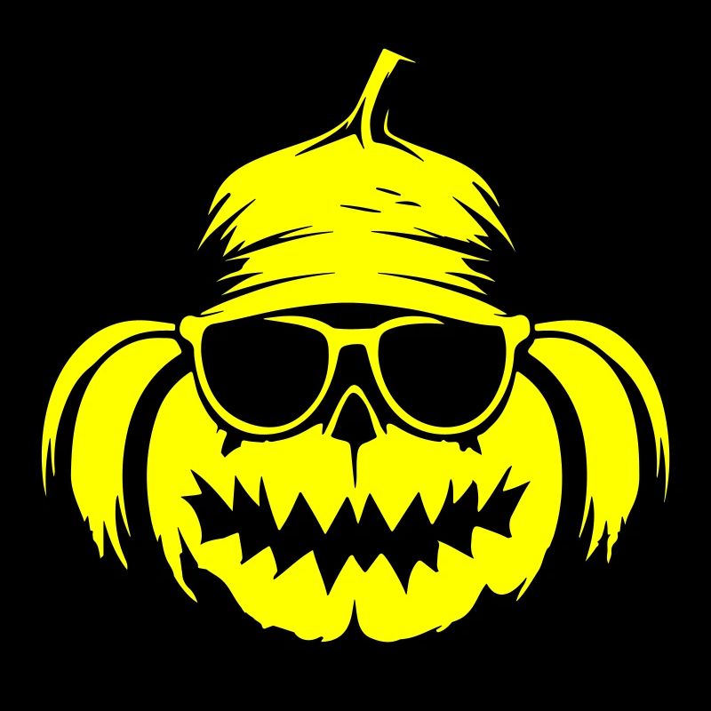 Citrouille drôle Halloween Cool