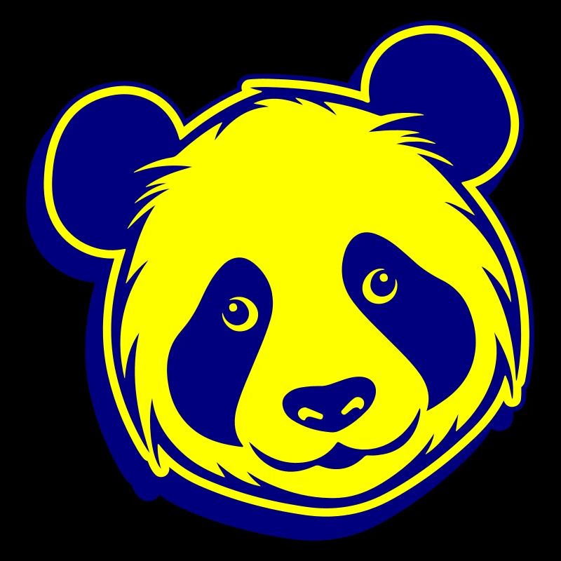 Tête de panda