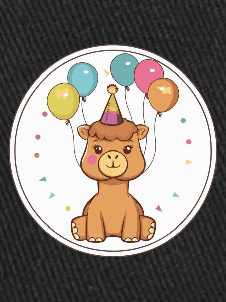 Bébé d’anniversaire de chameau
