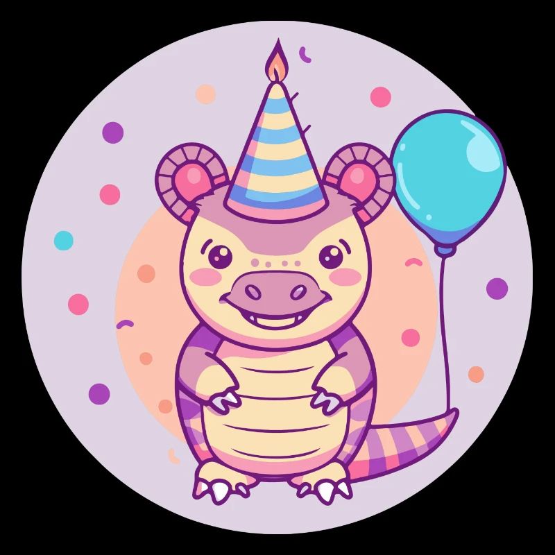 Armadillo Anniversaire Bébé