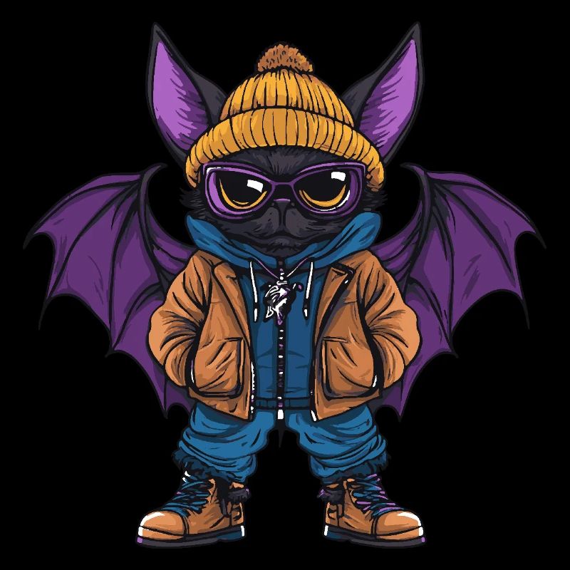 Bat Funny Winter